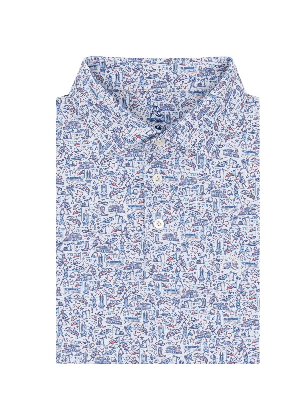 Rhoback The Houston
Men's Short Sleeve Performance Polo